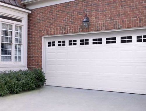 Garage Door – Traditional Short Panel with Stockton Windows, White